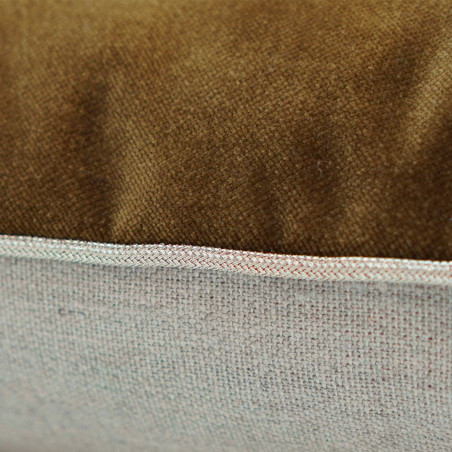 Coussin Rivoli MÔTHI - coloris bronze - zoom