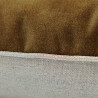 Coussin Rivoli MÔTHI - coloris bronze - zoom