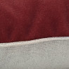Coussin Rivoli MÔTHI - coloris framboise - zoom
