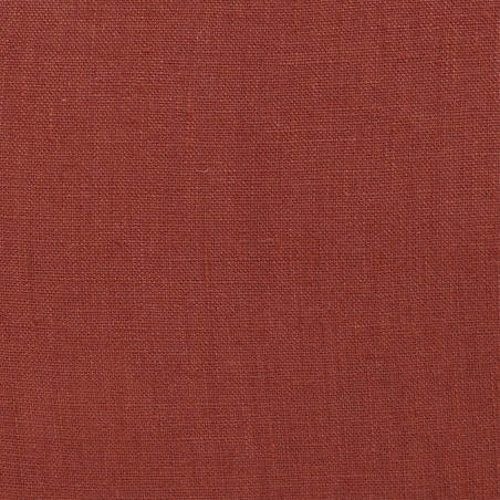 Coussin Linum MÔTHI - coloris brique