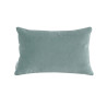 Coussin Venise MÔTHI - 45x30 - coloris céladon - dos