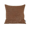 Coussin Venise MÔTHI - 45x45 - coloris terracotta - face
