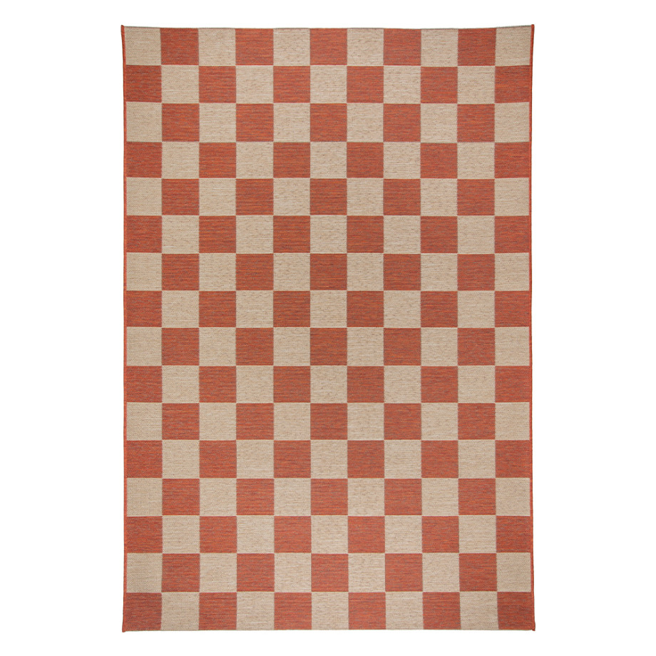 Tapis Square - terra - IDAHO I Axodeco.fr