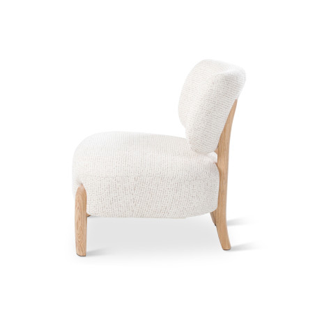 Fauteuil Denzel CASTLE LINE - Vue de côté I Axodeco.fr