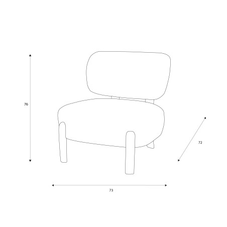 Fauteuil Denzel CASTLE LINE - filaire I Axodeco.fr
