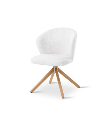 Chaise Torino Naturel CASTLE LINE - Vue de profil I Axodeco.fr