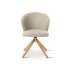 Chaise Torino Sable CASTLE LINE - Vue de face I Axodeco.fr