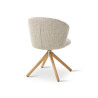 Chaise Torino Sable CASTLE LINE - Vue de derrière I Axodeco.fr