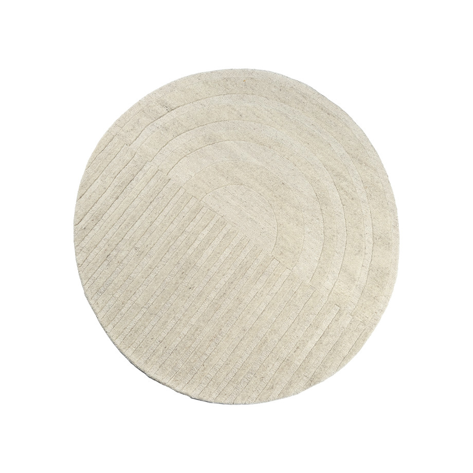 Tapis Arco - rond - ensemble - IDAHO I Axodeco.fr