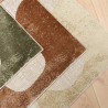 Tapis Rio - kaki - zoom 2 - IDAHO I Axodeco.fr