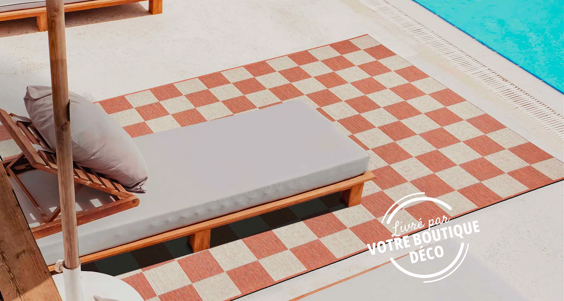 Tapis extérieur Square