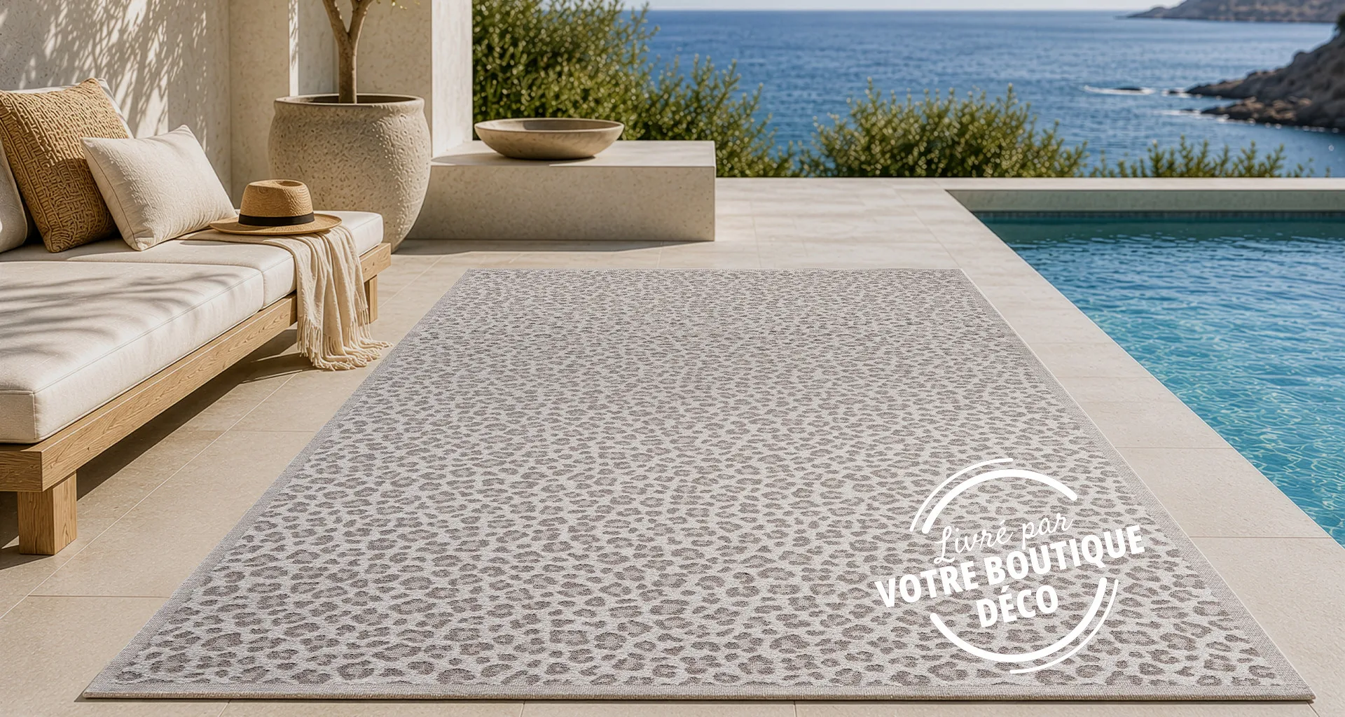 Tapis extérieur Léo